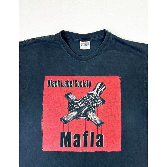 2005 Black Label Society T-Shirt Large Black Tour Concert Heavy Metal Rock Music - Picture 1 of 9